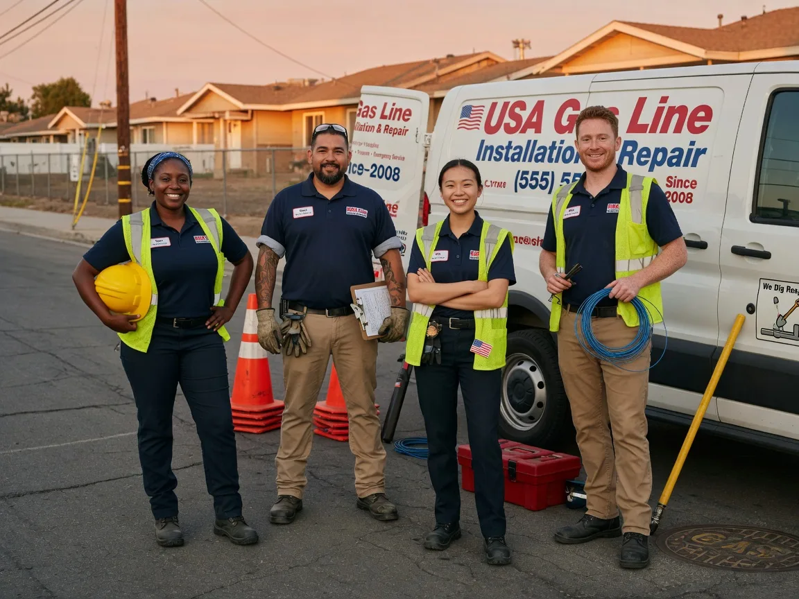 Gas Line Installation company in Higdon, AL